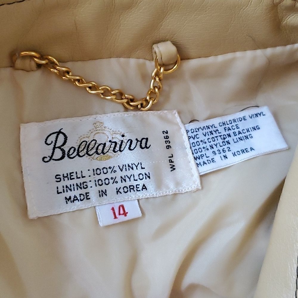 BELLARIVA | Faux Leather Embroidered Jacket - Picture 7 of 7